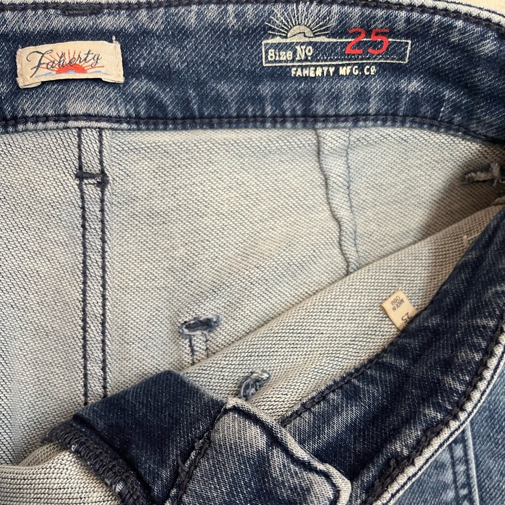 Faherty Second Wave Stretch Terry Patch Pocket An… - image 3